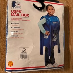 USPS Mailbox Child Costume- wore once